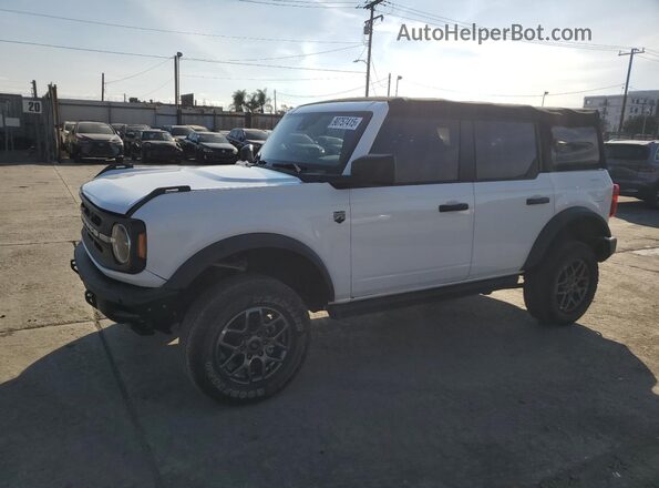 1FMDE5BH3NLB16572 2022 FORD BRONCO Белый Задняя левая четверть