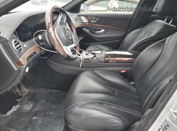WDDUG6EB8JA348835 2018 MERCEDES-BENZ S-CLASS Серебряный Вид панели приборов