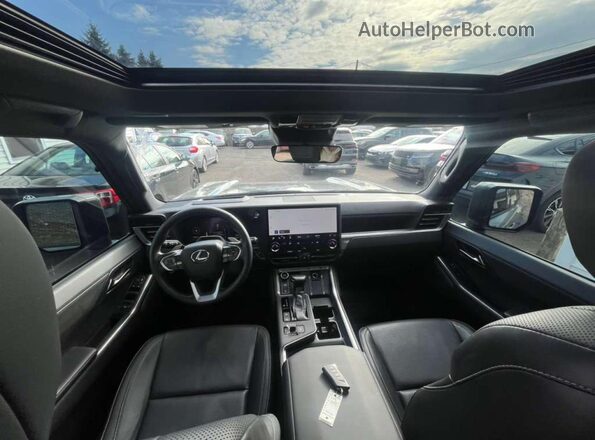 JTJTBCDX8R5019442 2024 LEXUS GX Silver Սարքավորումների վահանակի տեսք