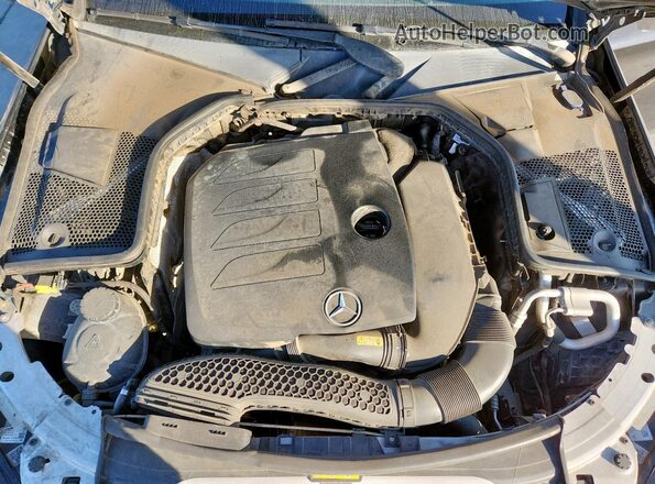 55SWF8DB2KU311631 2019 MERCEDES-BENZ C-CLASS Black Engine compartment view