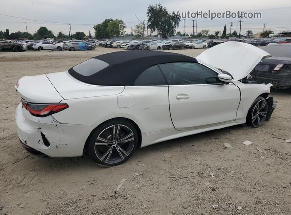WBA23AT03NCJ90980 2022 BMW 4 SERIES White წინა მარჯვენა