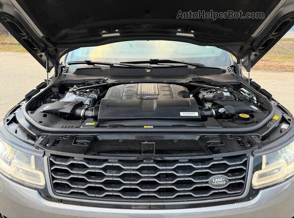 SALWR2SE3LA728374 2020 LAND ROVER RANGE ROVER Gray Widok deski rozdzielczej