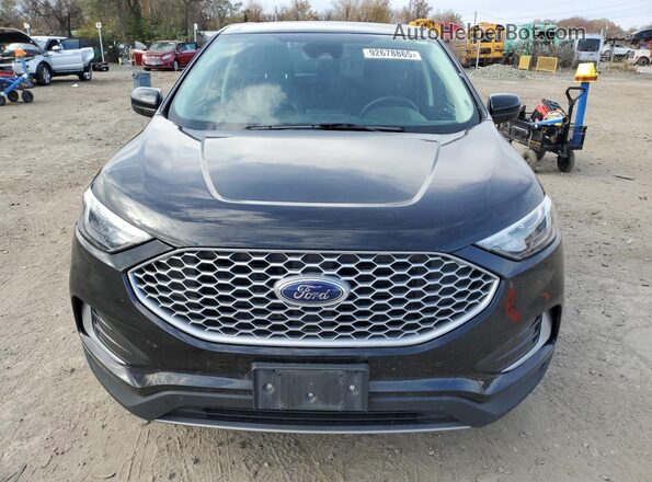 2FMPK4J95RBA68041 2024 FORD EDGE Black Widok z tyłu