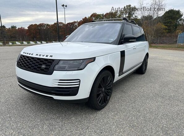 SALGS5RE8KA525544 2019 LAND ROVER RANGE ROVER White Задня права чверть