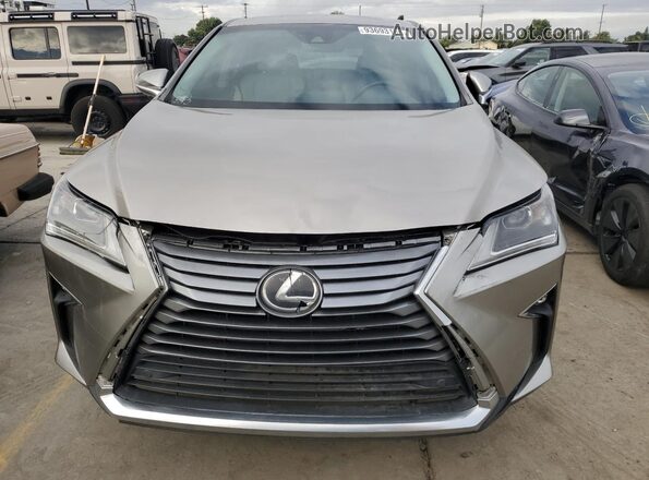 2T2ZZMCAXJC101249 2018 LEXUS RX 350 Gray უკანა ხედი