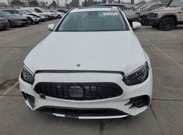 W1KZF8DB1MA990565 2021 MERCEDES-BENZ E White Widok z tyłu