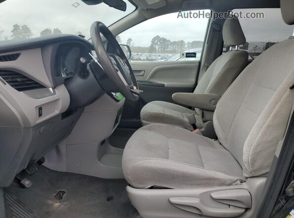 5TDZZ3DCXLS084431 2020 TOYOTA SIENNA Black Widok deski rozdzielczej