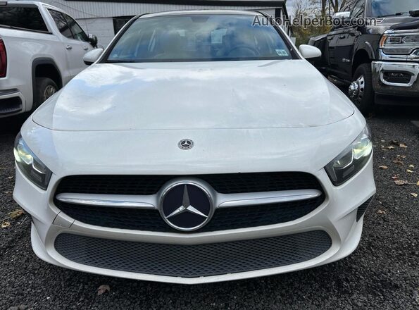 W1K3G4FB7MJ258238 2021 MERCEDES-BENZ A White Vista trasera