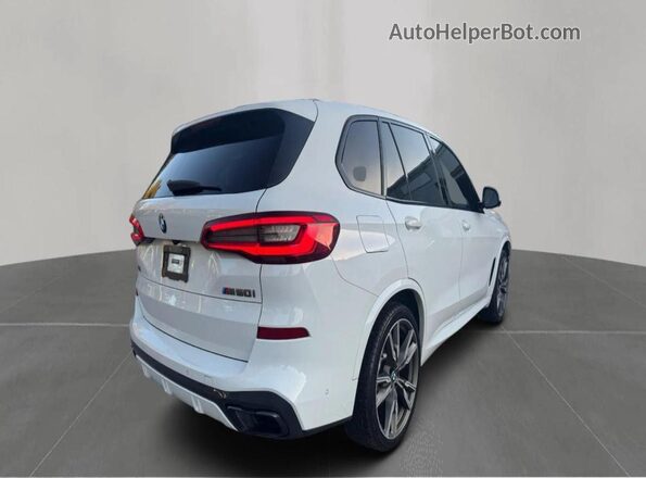 5UXJU4C0XLLE45698 2020 BMW X5 White Przód prawy