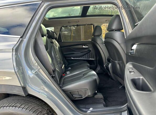 5NMS4DAL0MH348755 2021 HYUNDAI SANTA FE Gray Առջևի վահանակի տեսք