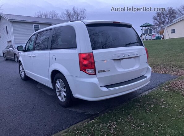 2C4RDGCG6LR153747 2020 DODGE CARAVAN White Delantero derecho
