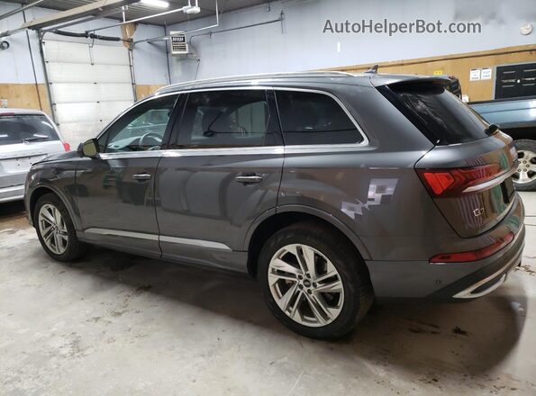 WA1AXAF78MD015624 2021 AUDI Q7 Серый Задняя правая четверть
