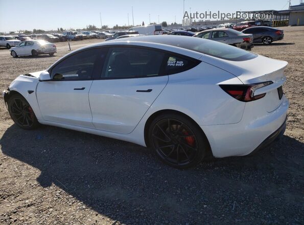 5YJ3E1ET7SF030382 2025 TESLA MODEL 3 White 
