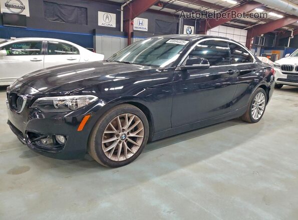 WBA1G9C51GV599786 2016 BMW 2 SERIES Черный Задняя левая четверть