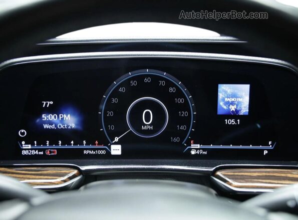 1GYS3JKL3PR154294 2023 CADILLAC ESCALADE Black Vista del cuadro de instrumentos