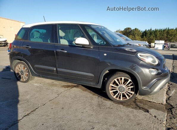 ZFBCFADH1JZ040587 2018 FIAT 500L Gray Vista frontal