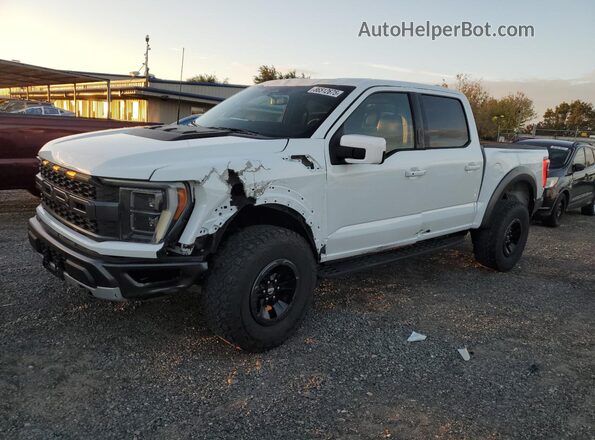 1FTFW1RG9NFC42286 2022 FORD F150 White Tył lewy