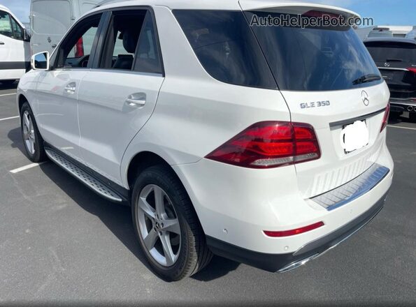 4JGDA5JB6JB010058 2018 MERCEDES-BENZ GLE-CLASS White Առջևի աջ