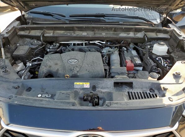 5TDGZRAH6NS539434 2022 TOYOTA LE Black 