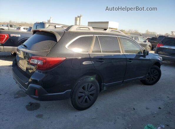 4S4BSAFC5K3293496 2019 SUBARU OUTBACK Черный Передняя правая четверть