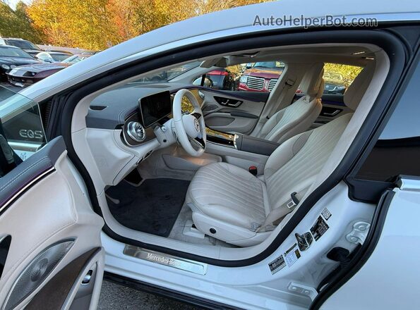 W1KCG2DB5NA014130 2022 MERCEDES-BENZ EQS White უკანა სალონის ხედი