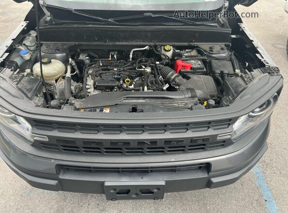 3FMCR9A61MRB02905 2021 FORD BRONCO Gray Vista del salpicadero