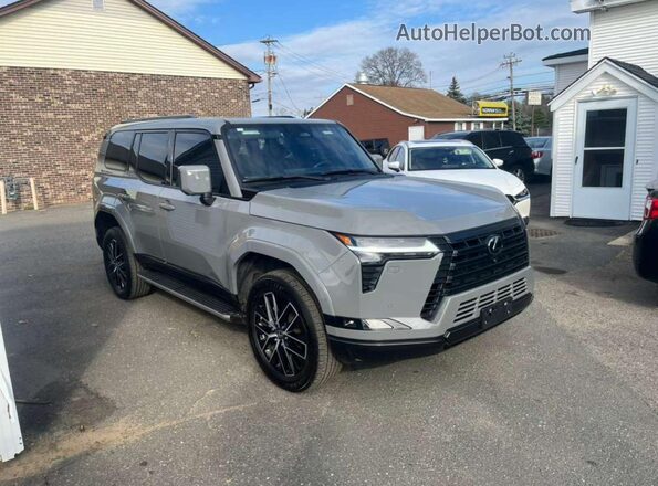 JTJTBCDX8R5019442 2024 LEXUS GX Silver Դիմացի տեսք