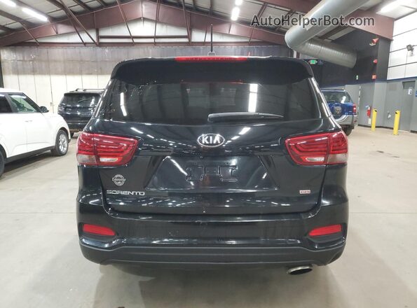 5XYPG4A37KG585344 2019 KIA SORENTO Black 