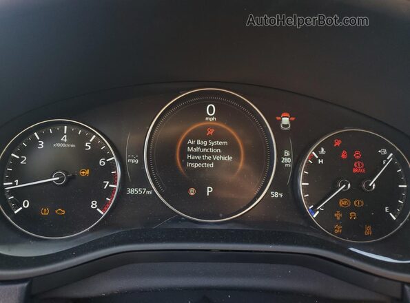 3MVDMBCM8RM651370 2024 MAZDA CX30 Gray Widok tylnych siedzeń
