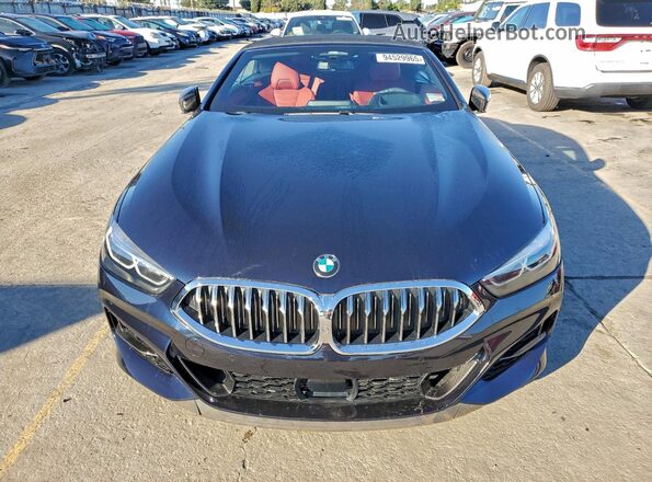 WBAFY4C03MCF29680 2021 BMW M8 Blue Vista trasera
