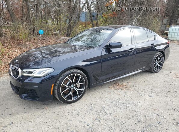 WBA13BJ02PCM84524 2023 BMW 5 SERIES Blue უკანა მარცხენა