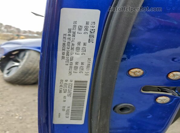 2C3CDZFJ9JH279567 2018 DODGE CHALLENGER Blue 