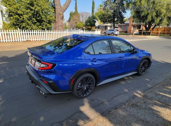 JF1VBAH61P8802119 2023 SUBARU WRX Blue Вид спереду