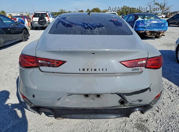 JN1EV7EL7HM553867 2017 INFINITI Q60 Gray Vista interior delantera