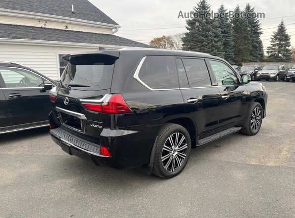 JTJHY7AX4J4258304 2018 LEXUS LX Black წინა მარჯვენა