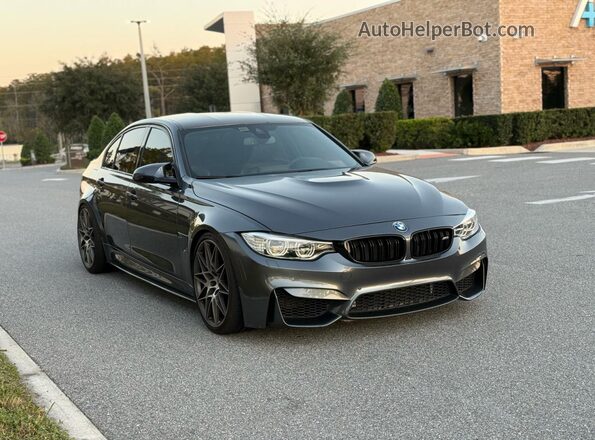 WBS8M9C59H5G84818 2017 BMW M3 Gray 
