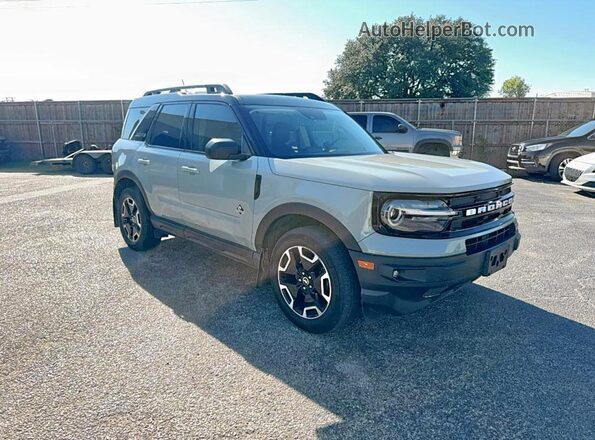 3FMCR9C66NRD78267 2022 FORD BRONCO Gray Задня ліва чверть