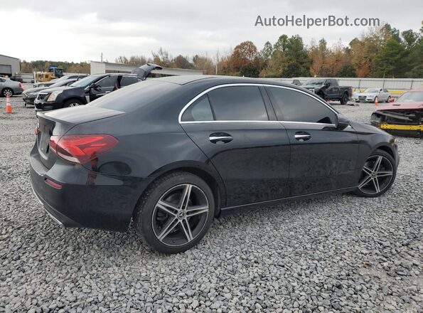 WDD3G4EB2KW020945 2019 MERCEDES-BENZ A-CLASS Black Передня права чверть