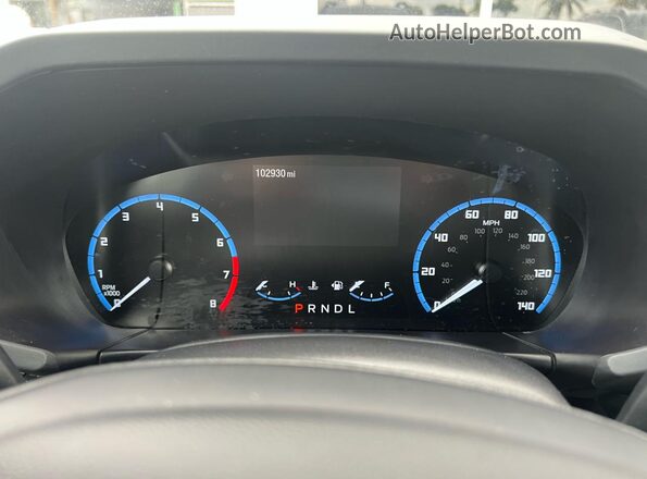 3FMCR9A61MRB02905 2021 FORD BRONCO Gray Vista del cuadro de instrumentos