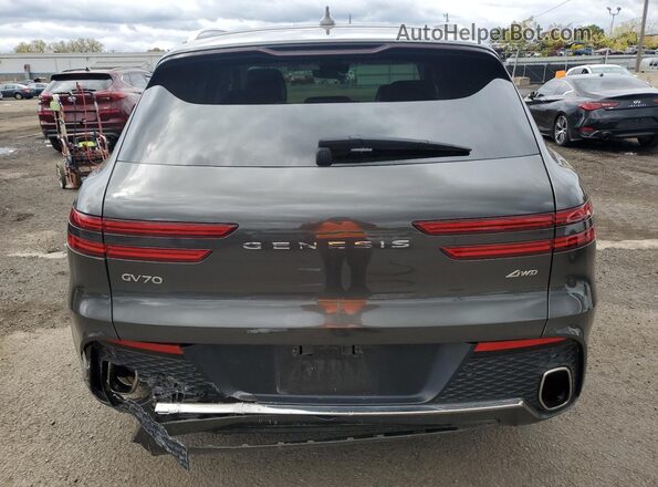 KMUMADTB9SU179862 2025 GENESIS GV70 Gray Vista trasera