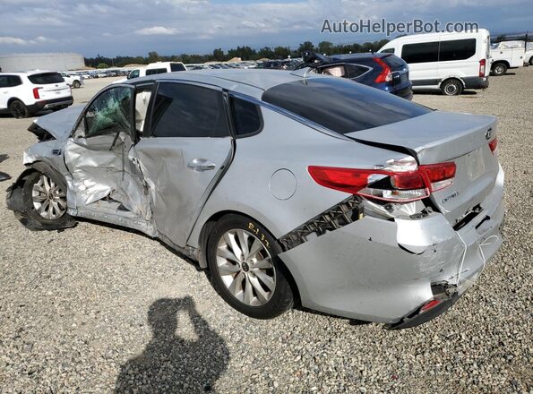 5XXGT4L37JG266425 2018 KIA OPTIMA Серебряный Задняя правая четверть