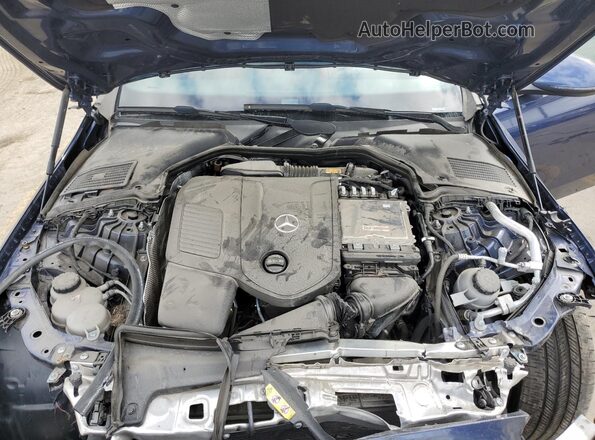 W1KAF4GB2RR178637 2024 MERCEDES-BENZ C Blue Widok komory silnika