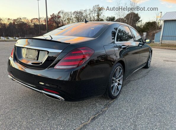 WDDUG8DB4KA489884 2019 MERCEDES-BENZ S Black Դիմացի տեսք