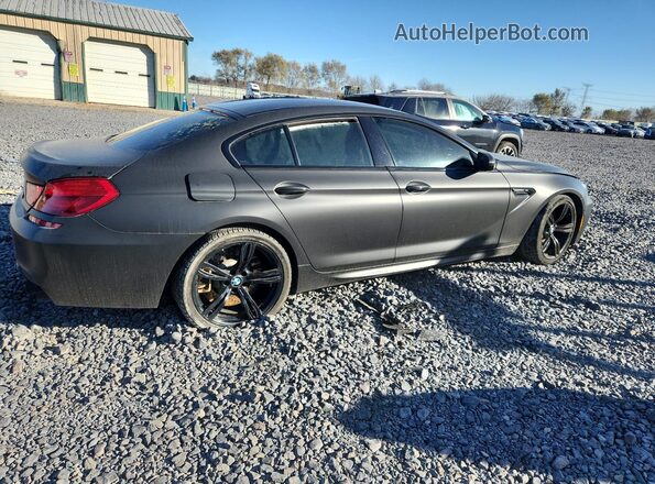 WBS6E9C5XGG437103 2016 BMW M6 Black Передня права чверть