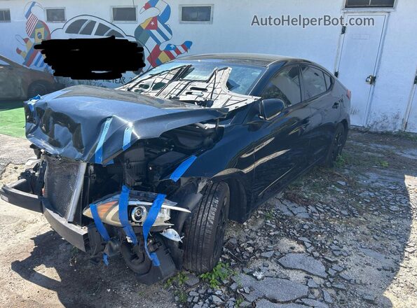 5NPD74LF5JH281723 2018 HYUNDAI ELANTRA Black 