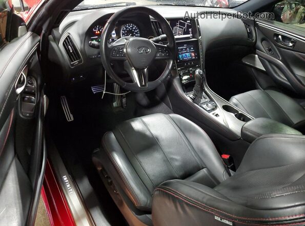 JN1FV7LL8MM560392 2021 INFINITI Q60 Red Вид щитка приладів