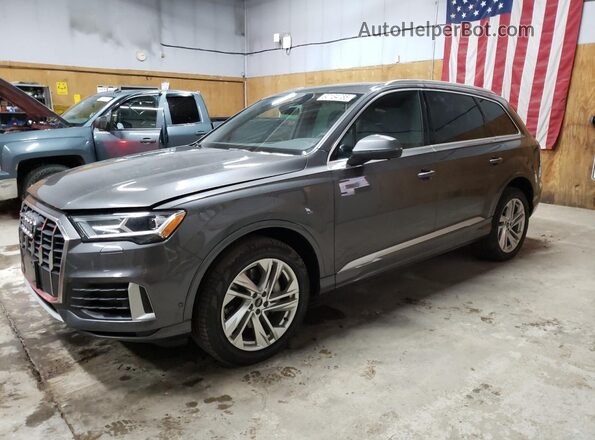 WA1AXAF78MD015624 2021 AUDI Q7 Серый Задняя левая четверть