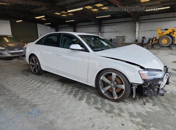 WAUBGAFL1GA005530 2016 AUDI S4 White Front view