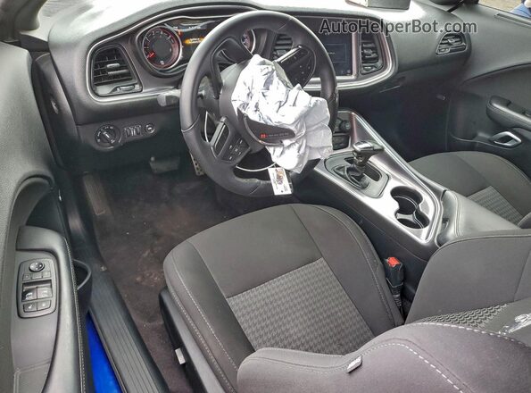 2C3CDZFJ9JH279567 2018 DODGE CHALLENGER Blue 