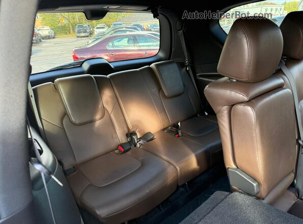 JN8AY2CCXM9145356 2021 NISSAN ARMADA White Widok wnętrza z przodu